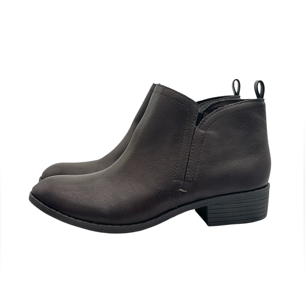 Sun + Stone‎ Dark Brown Ankle Booties